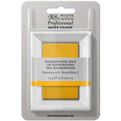 Winsor & Newton Professional Sulu Boya Quinacridone Gold 547 S.3 Dev Tablet