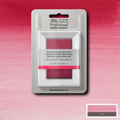 Winsor & Newton Professional Sulu Boya Rose Madder Gen. 587 S.4 Dev Tablet