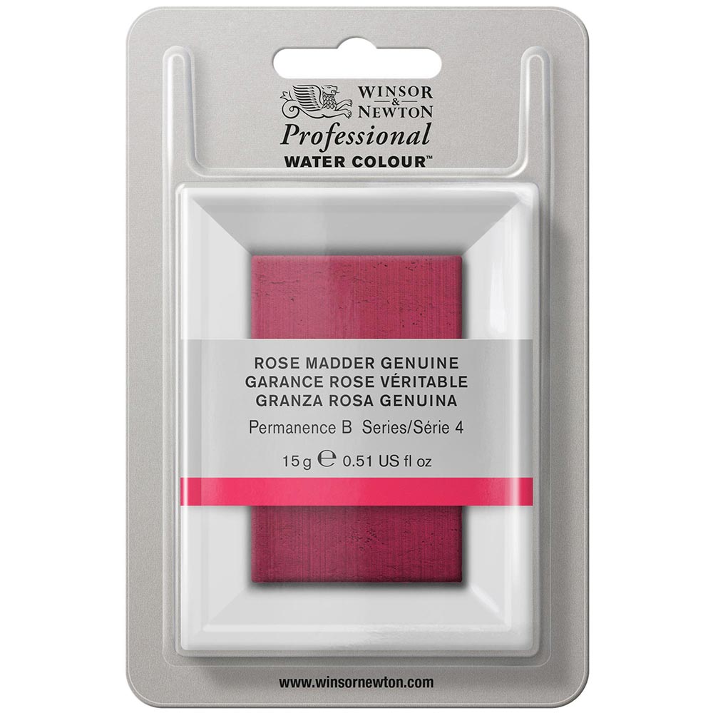 Winsor & Newton Professional Sulu Boya Rose Madder Gen. 587 S.4 Dev Tablet