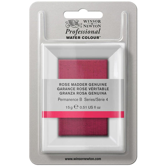 Winsor & Newton Professional Sulu Boya Rose Madder Gen. 587 S.4 Dev Tablet