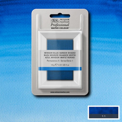 Winsor & Newton Professional Sulu Boya Winsor Blue (Green Shade) 707 S.1 (Dev Tablet)