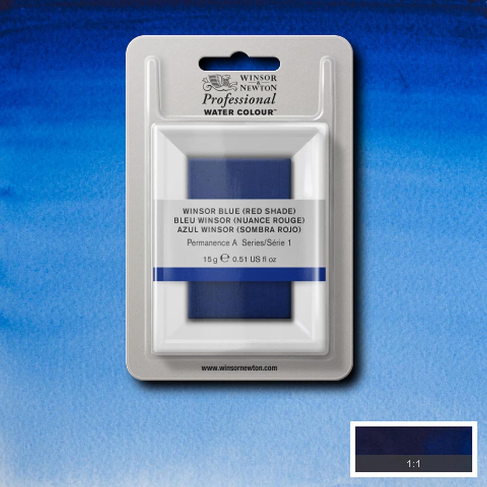 Winsor & Newton Professional Sulu Boya Winsor Blue (Red Shade) 709 S.1 (Dev Tablet)