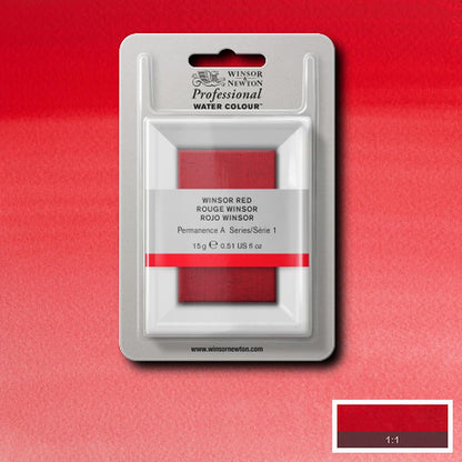 Winsor & Newton Professional Sulu Boya Winsor Red 726 S.1 (Dev Tablet)