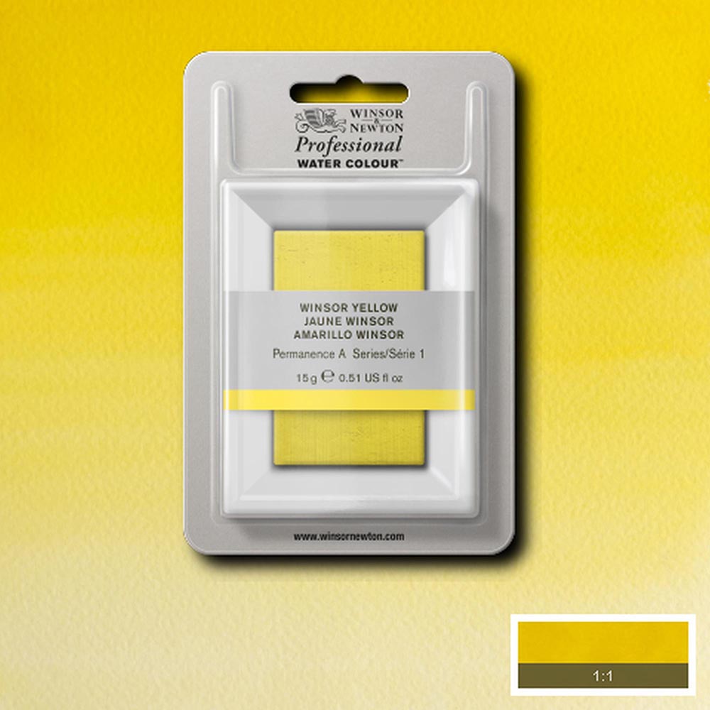 Winsor & Newton Professional Sulu Boya Winsor Yellow 730 S.1 (Dev Tablet)