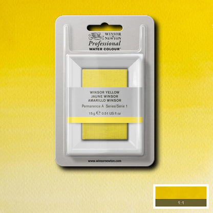 Winsor & Newton Professional Sulu Boya Winsor Yellow 730 S.1 (Dev Tablet)