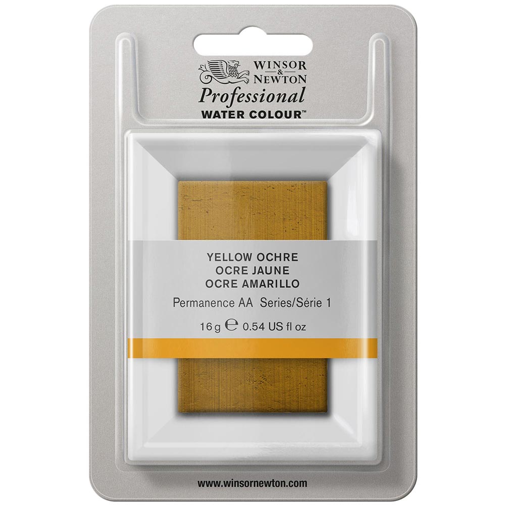 Winsor & Newton Professional Sulu Boya Yellow Ochre 744 S.1 (Dev Tablet)