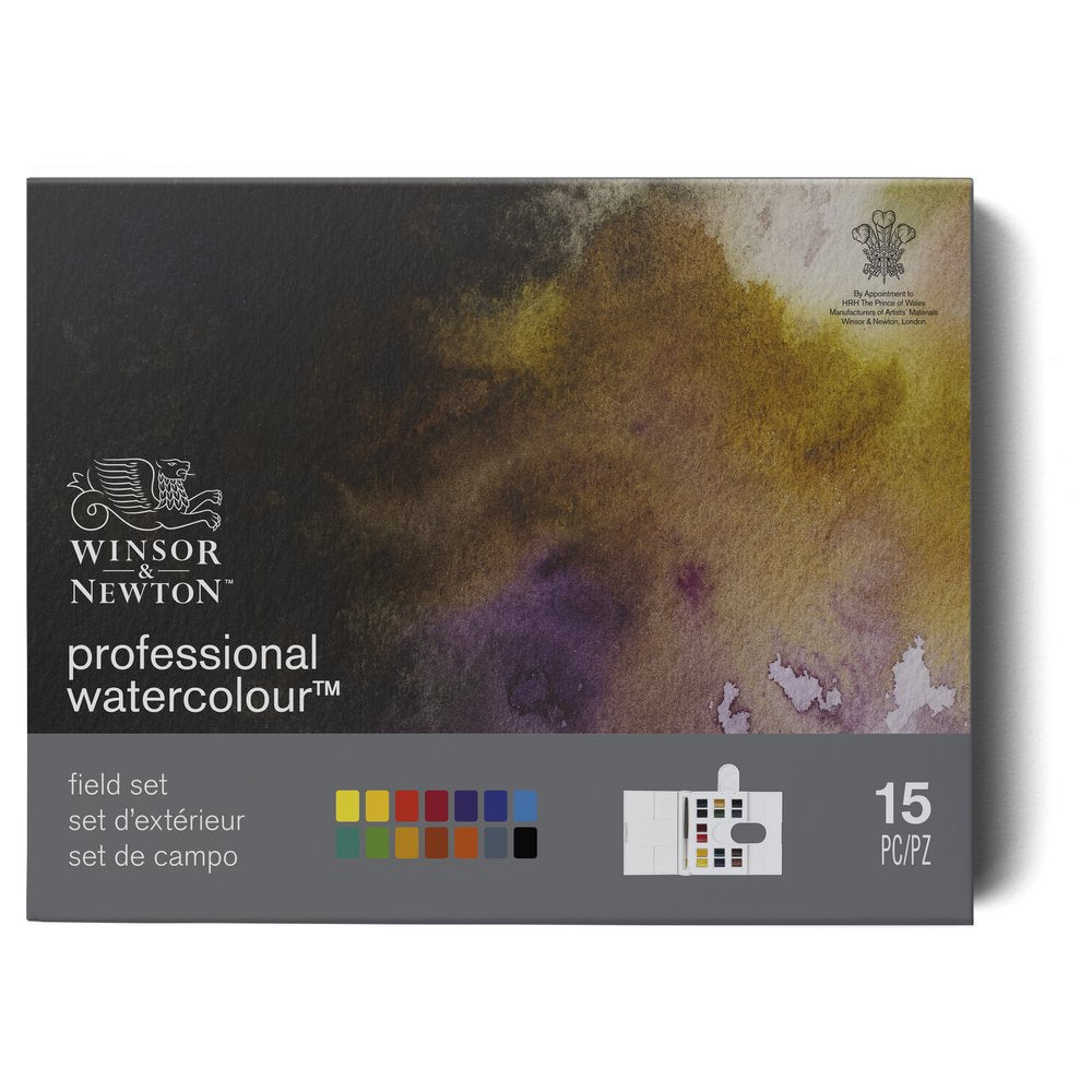 Winsor & Newton Professional Water Colour Compact Set (14 x Yarım Tablet Sulu Boya Seti)