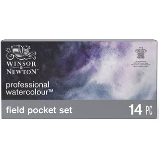 Winsor & Newton Professional Water Colour Field Box (12 x Yarım Tablet Sulu Boya Seti)