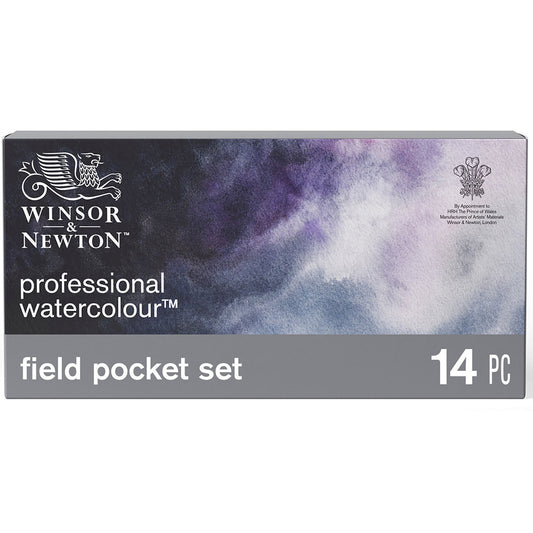 Winsor & Newton Professional Water Colour Field Box (12 x Yarım Tablet Sulu Boya Seti)