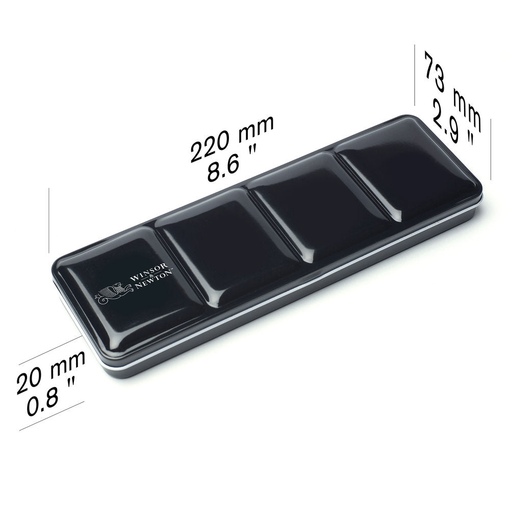 Winsor & Newton Professional Water Colour Black Box (12 x Yarım Tablet Sulu Boya Seti)