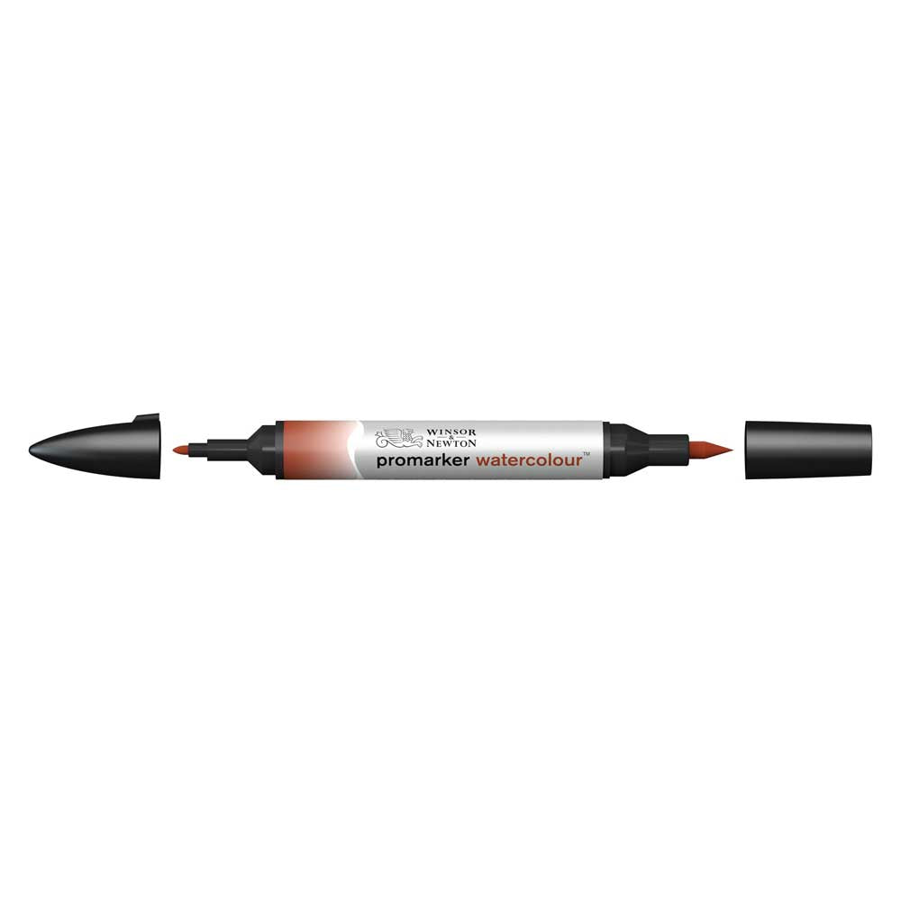 Winsor & Newton Promarker Watercolour Burnt Red 061