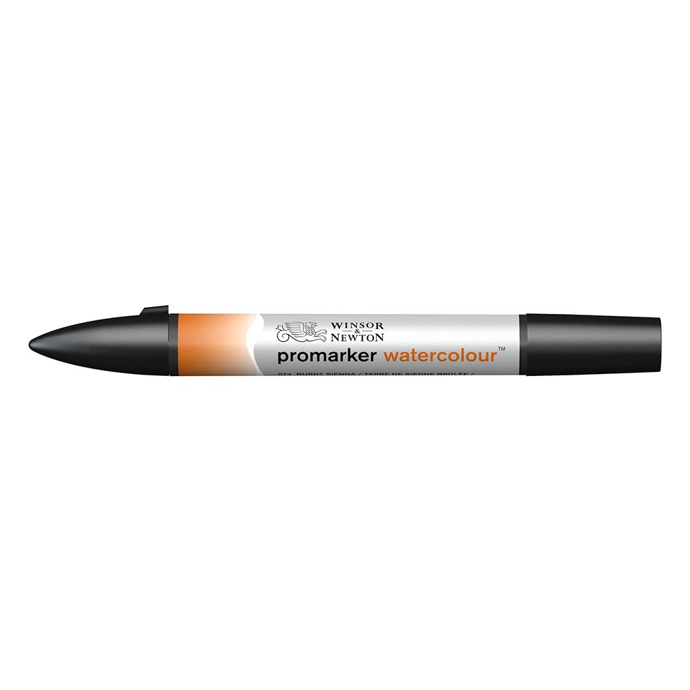 Winsor & Newton Promarker Watercolour Burnt Sienna 074