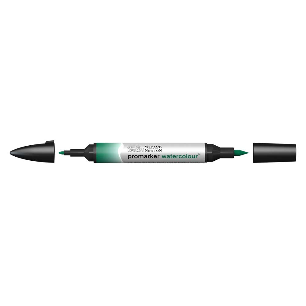 Winsor & Newton Promarker Watercolour Hooker's Green Dark 312