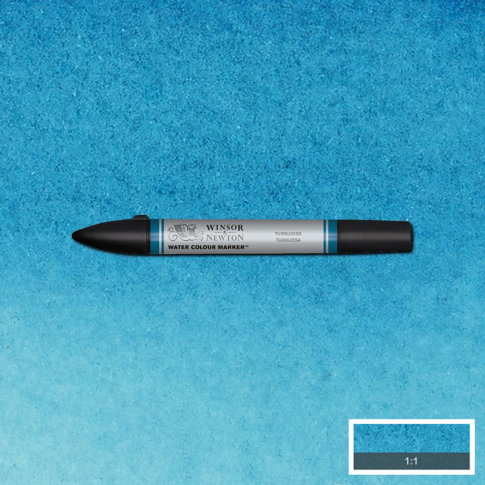 Winsor & Newton Promarker Watercolour Turquoise 654