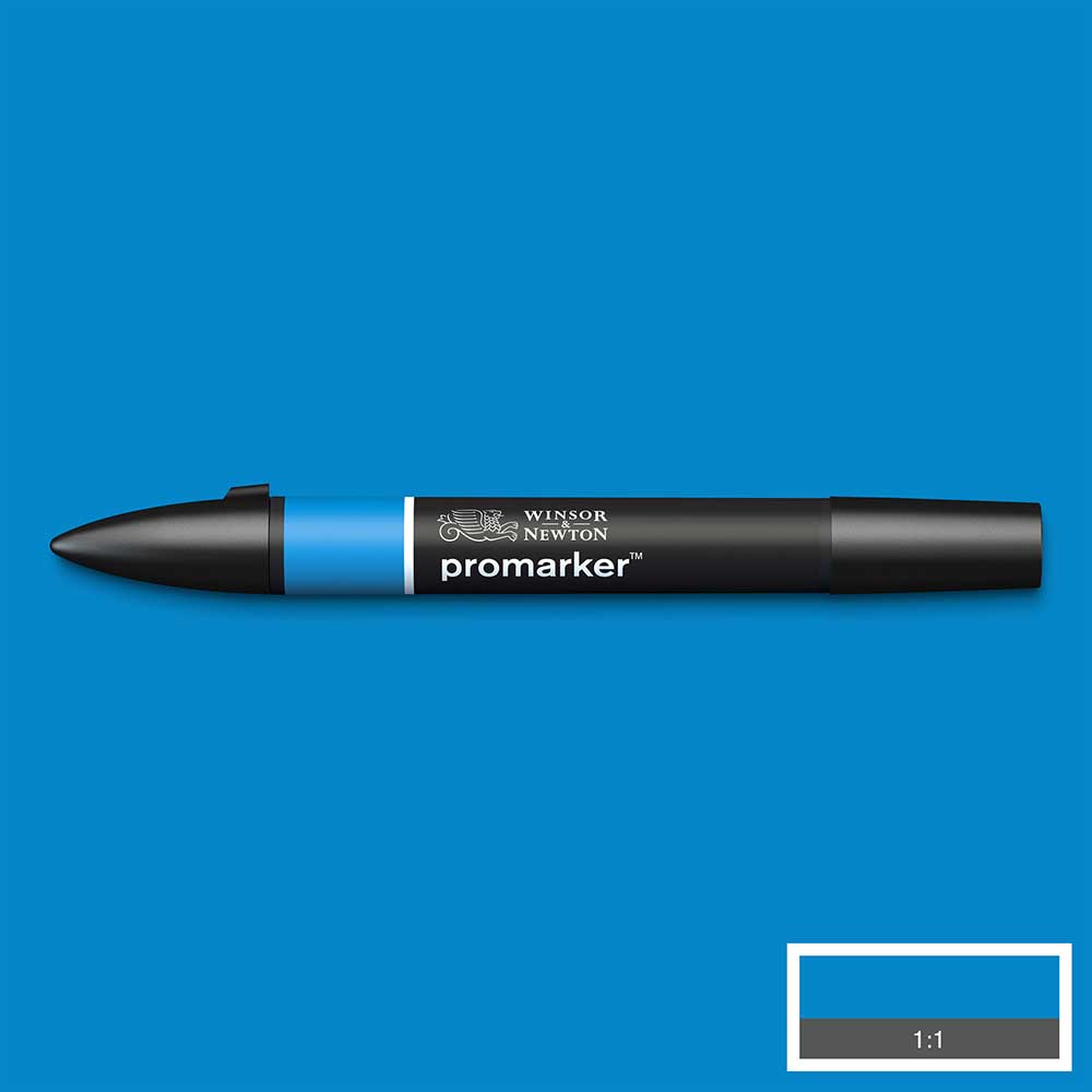 Winsor & Newton Promarker Azure 054 (B346)