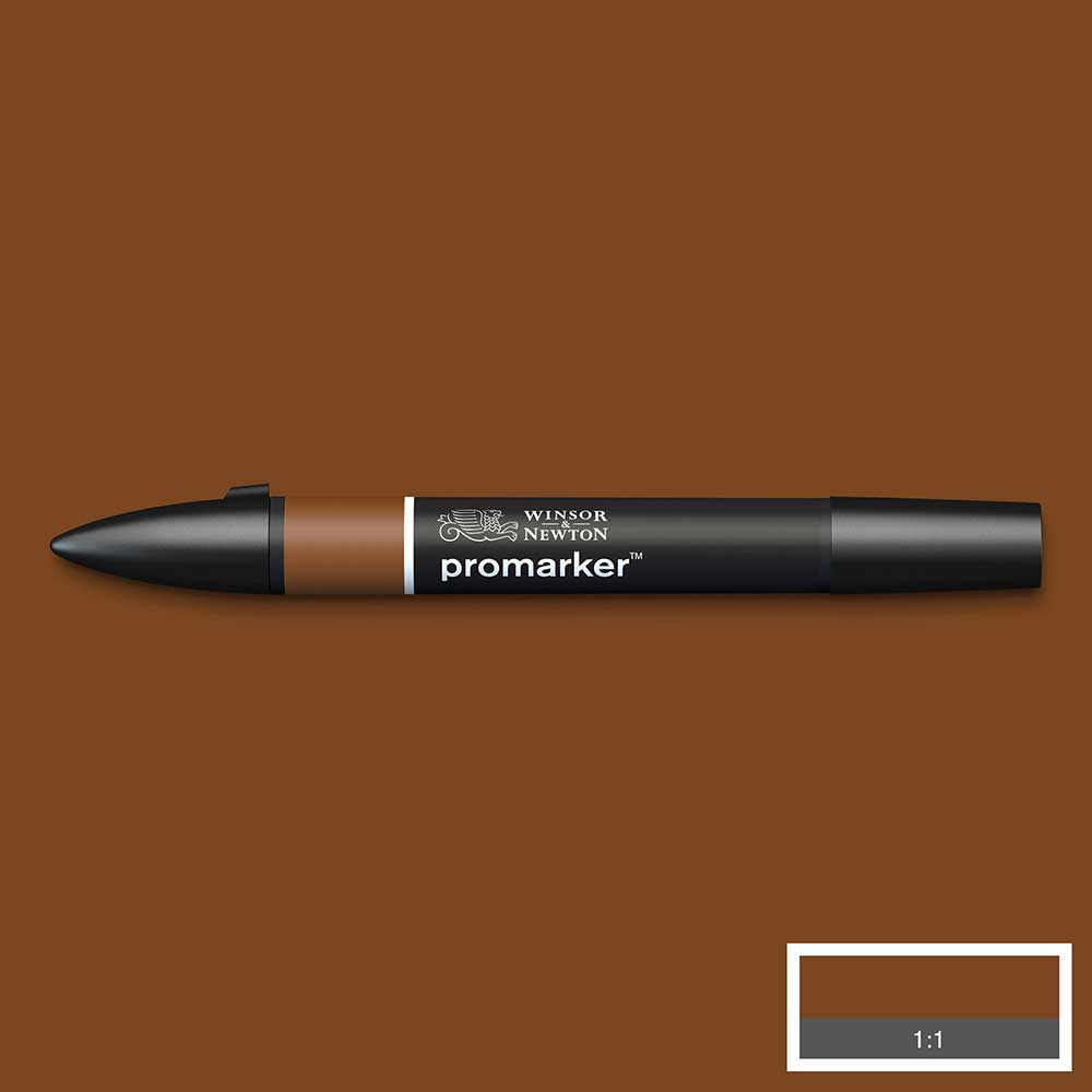 Winsor & Newton Promarker Burnt Sienna 074 (O324)