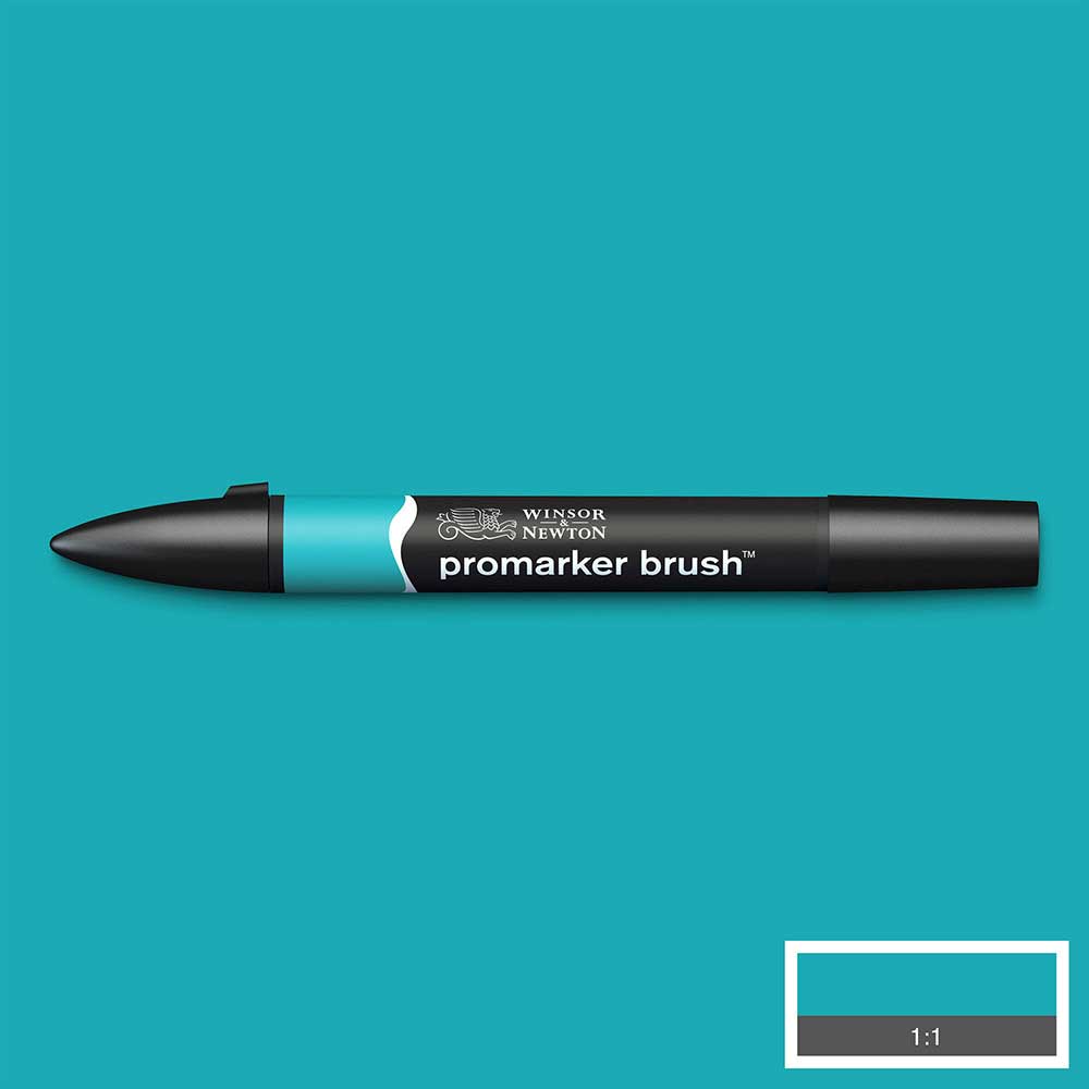 Winsor & Newton Promarker Brush Turquoise 654