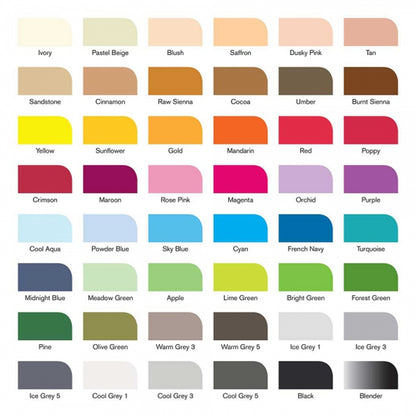Winsor & Newton Promarker Masaüstü Standlı Set (48 renk)