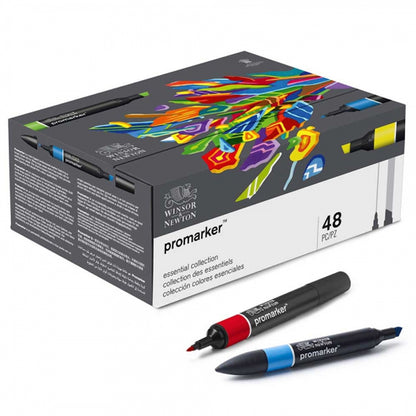 Winsor & Newton Promarker Masaüstü Standlı Set (48 renk)