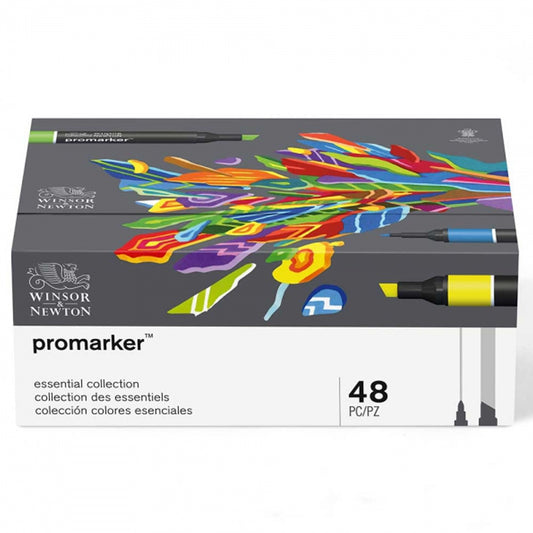 Winsor & Newton Promarker Masaüstü Standlı Set (48 renk)