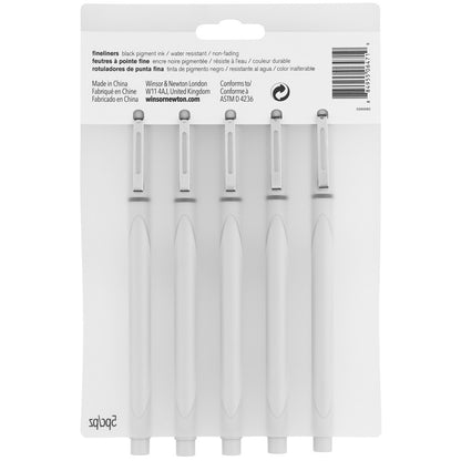 Winsor & Newton Fineliner Siyah 5 x 0.3mm Set