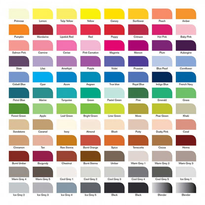 Winsor & Newton Promarker Büyük Karışık Masaüstü Standlı Set (96 renk)