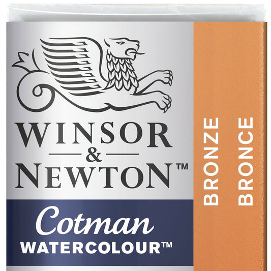 Winsor & Newton Cotman Sulu Boya Yarım Tablet Bronze 058 S.2