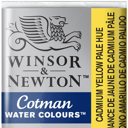 Winsor & Newton Cotman Sulu Boya Yarım Tablet Cadmium Yellow Pale Hue 119
