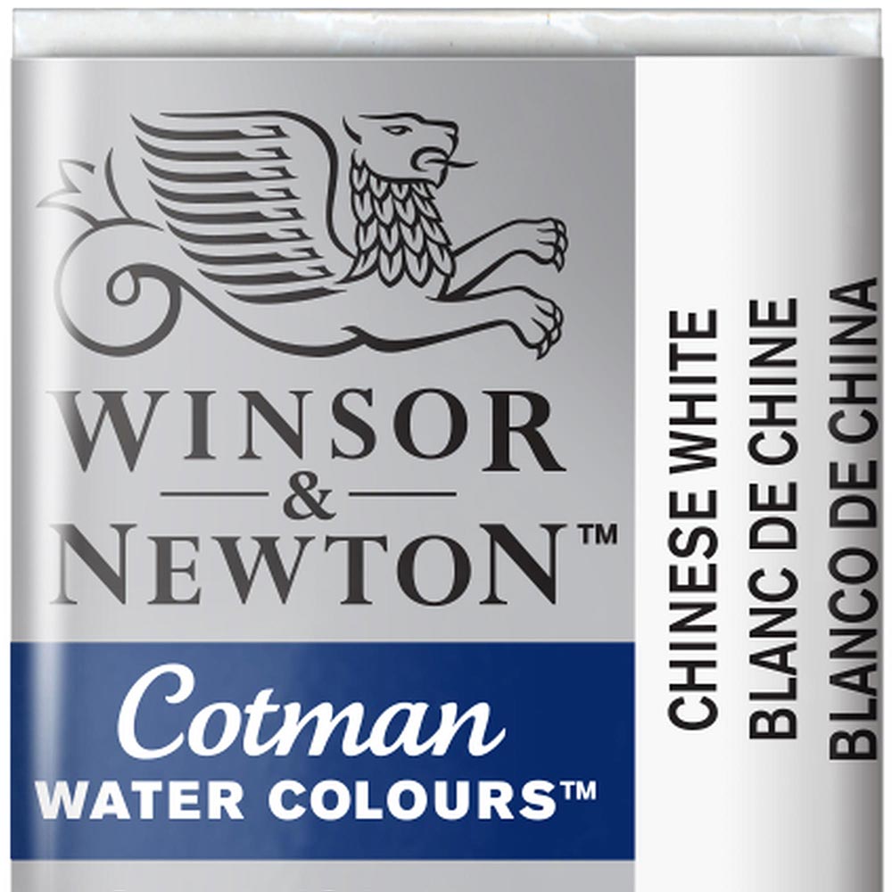 Winsor & Newton Cotman Sulu Boya Yarım Tablet Chinese White 150