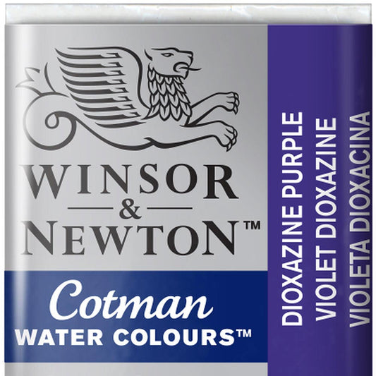 Winsor & Newton Cotman Sulu Boya Yarım Tablet Dioxazine Violet 231