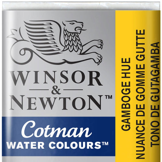 Winsor & Newton Cotman Sulu Boya Yarım Tablet Gamboge Hue 266