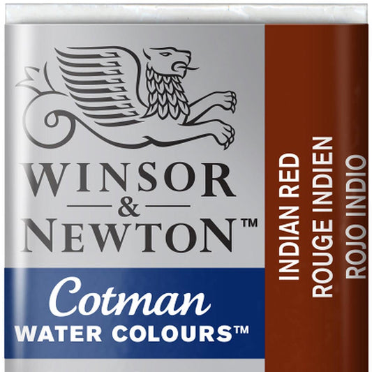 Winsor & Newton Cotman Sulu Boya Yarım Tablet Indian Red 317