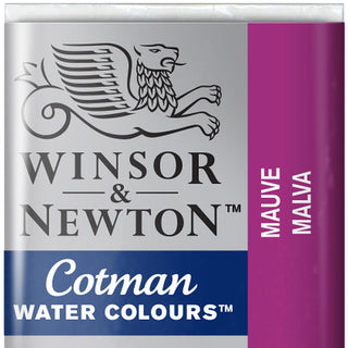 Winsor & Newton Cotman Sulu Boya Yarım Tablet Mauve 398
