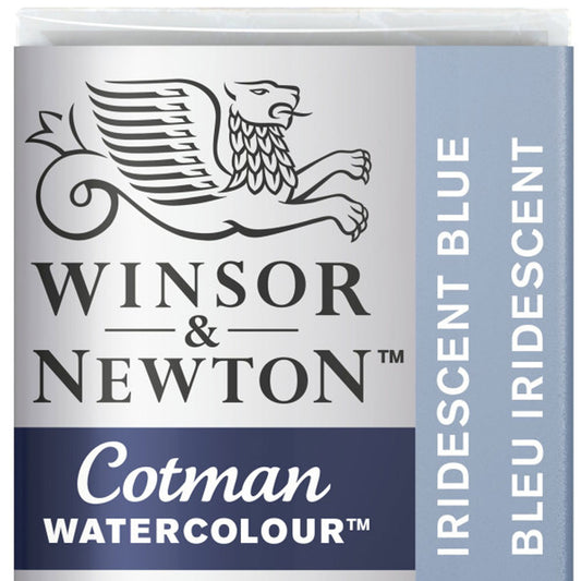 Winsor & Newton Cotman Sulu Boya Yarım Tablet Iridescent Blue 472 S.2