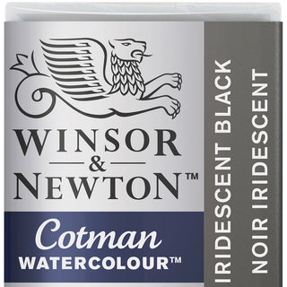 Winsor & Newton Cotman Sulu Boya Yarım Tablet Iridescent Black 473 S.2