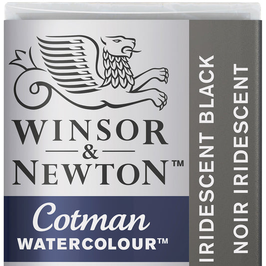 Winsor & Newton Cotman Sulu Boya Yarım Tablet Iridescent Black 473 S.2
