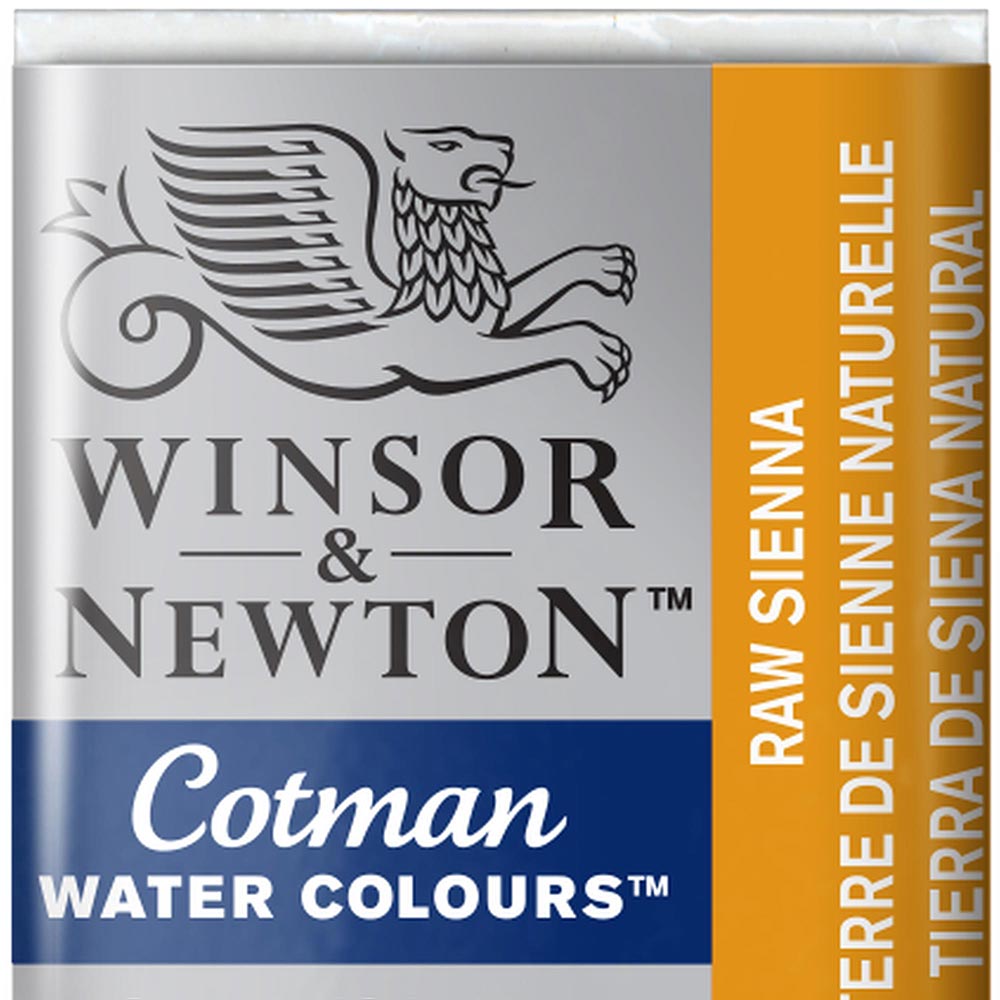 Winsor & Newton Cotman Sulu Boya Yarım Tablet Raw Sienna 552