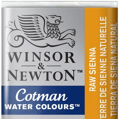 Winsor & Newton Cotman Sulu Boya Yarım Tablet Raw Sienna 552