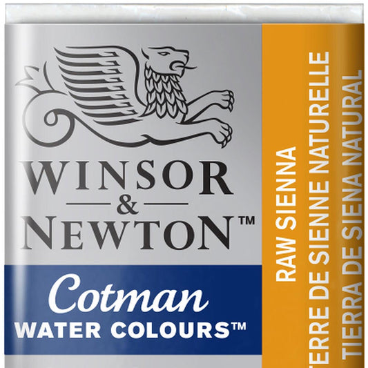 Winsor & Newton Cotman Sulu Boya Yarım Tablet Raw Sienna 552