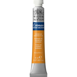 Winsor & Newton Cotman Sulu Boya 8ml Cadmium Orange Hue 090