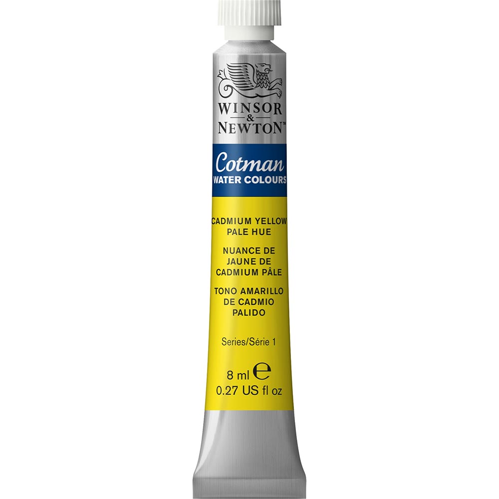 Winsor & Newton Cotman Sulu Boya 8ml Cadmium Yellow Pale Hue 119