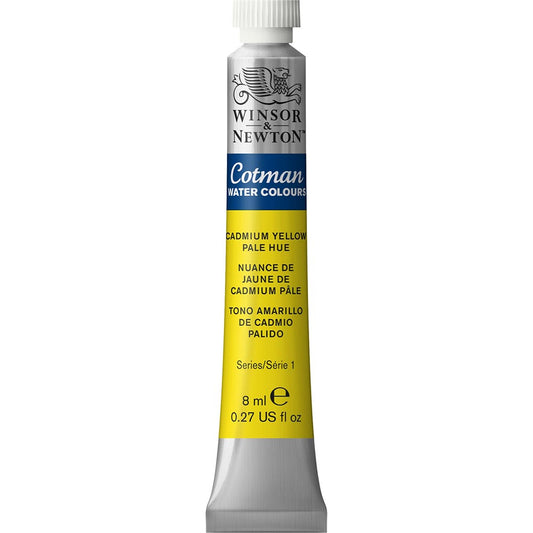 Winsor & Newton Cotman Sulu Boya 8ml Cadmium Yellow Pale Hue 119