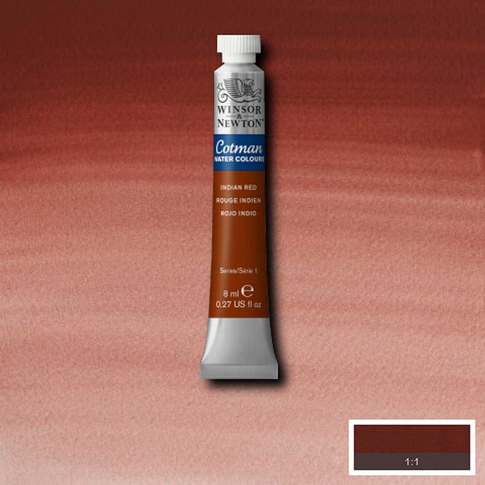 Winsor & Newton Cotman Sulu Boya 8ml Indian Red 317