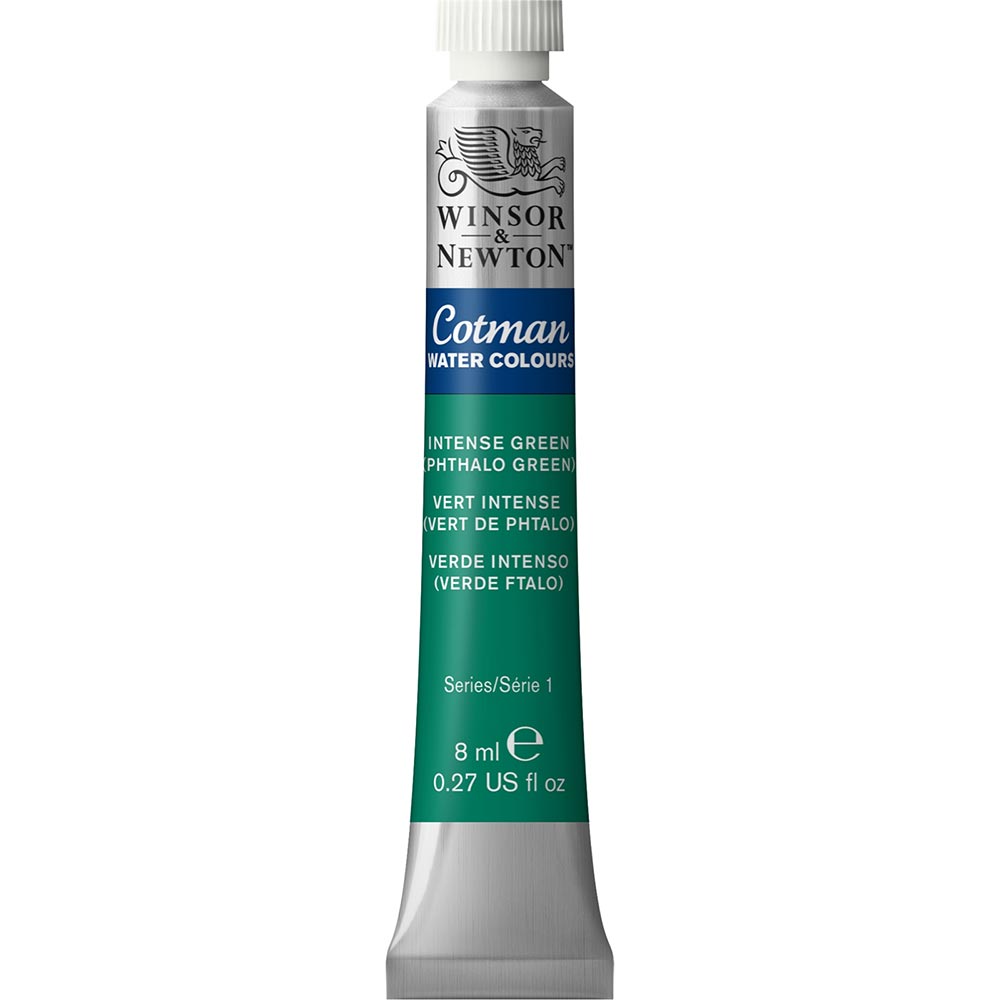 Winsor & Newton Cotman Sulu Boya 8ml Intense Green 329