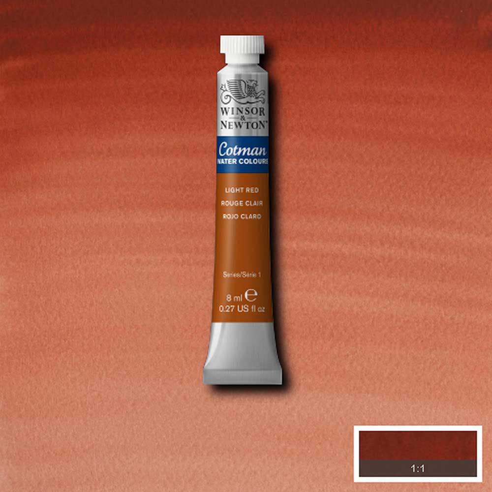 Winsor & Newton Cotman Sulu Boya 8ml Light Red 362