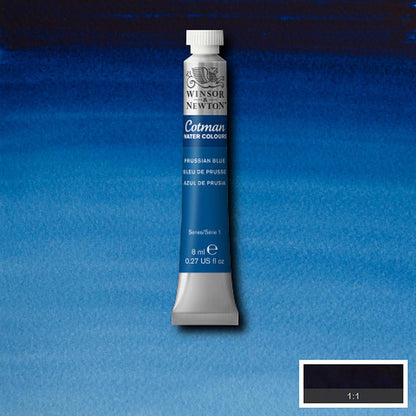 Winsor & Newton Cotman Sulu Boya 8ml Prussian Blue 538