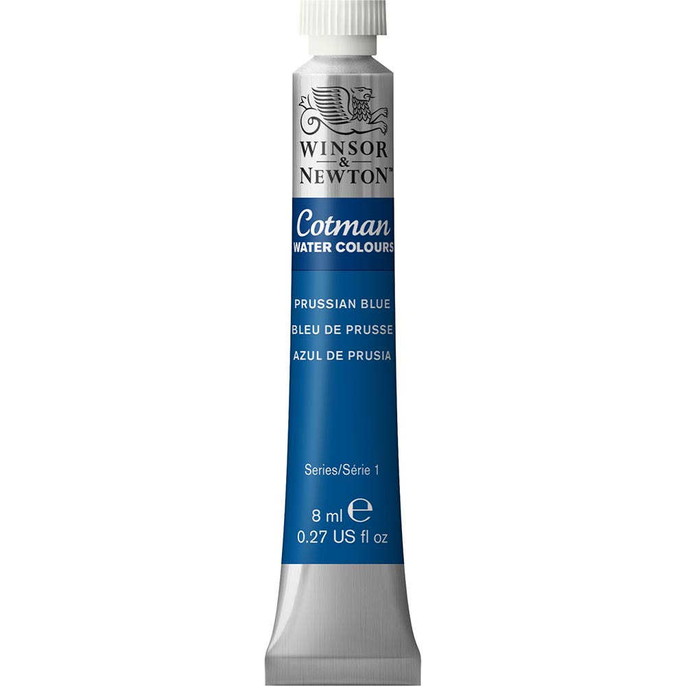 Winsor & Newton Cotman Sulu Boya 8ml Prussian Blue 538