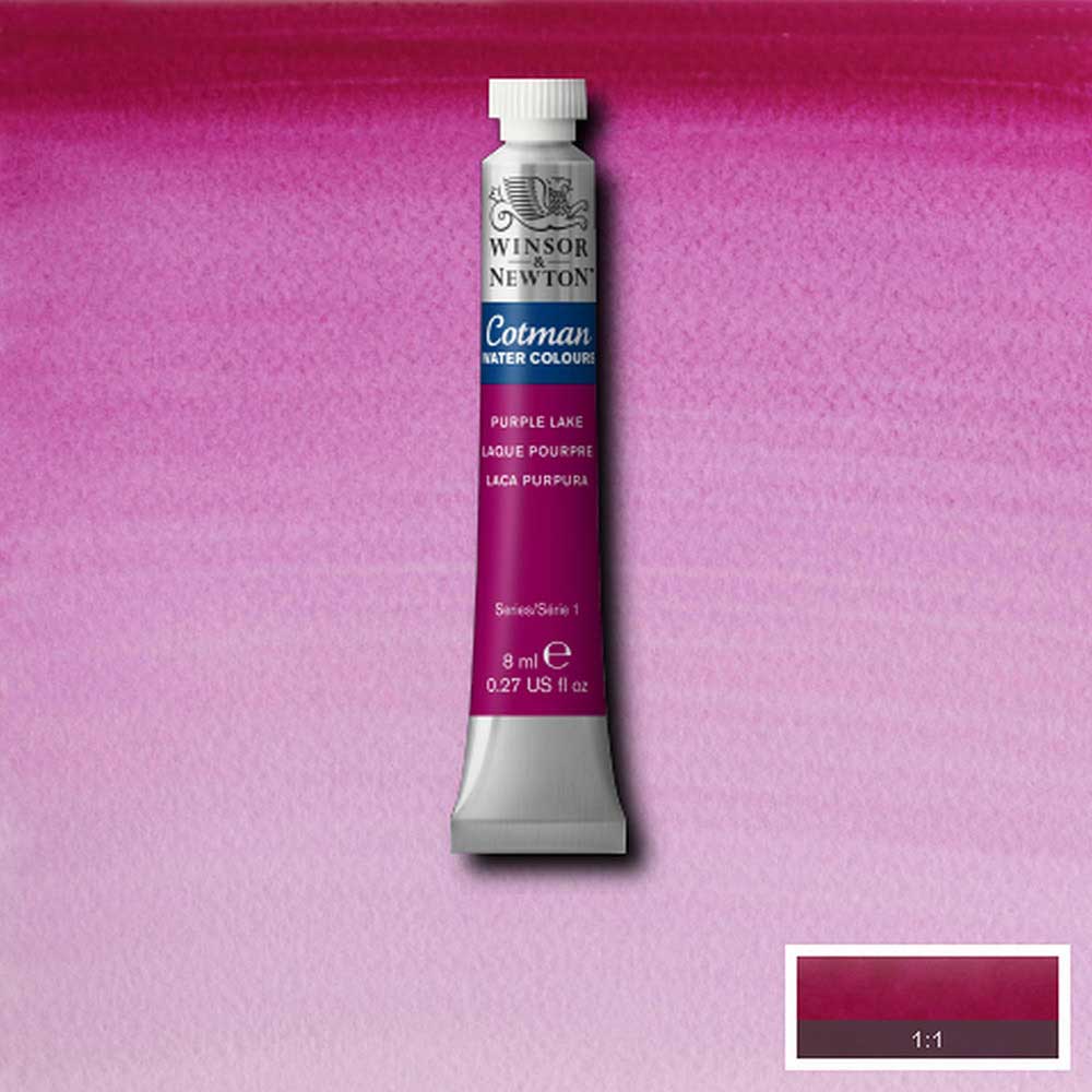 Winsor & Newton Cotman Sulu Boya 8ml Purple Lake 544