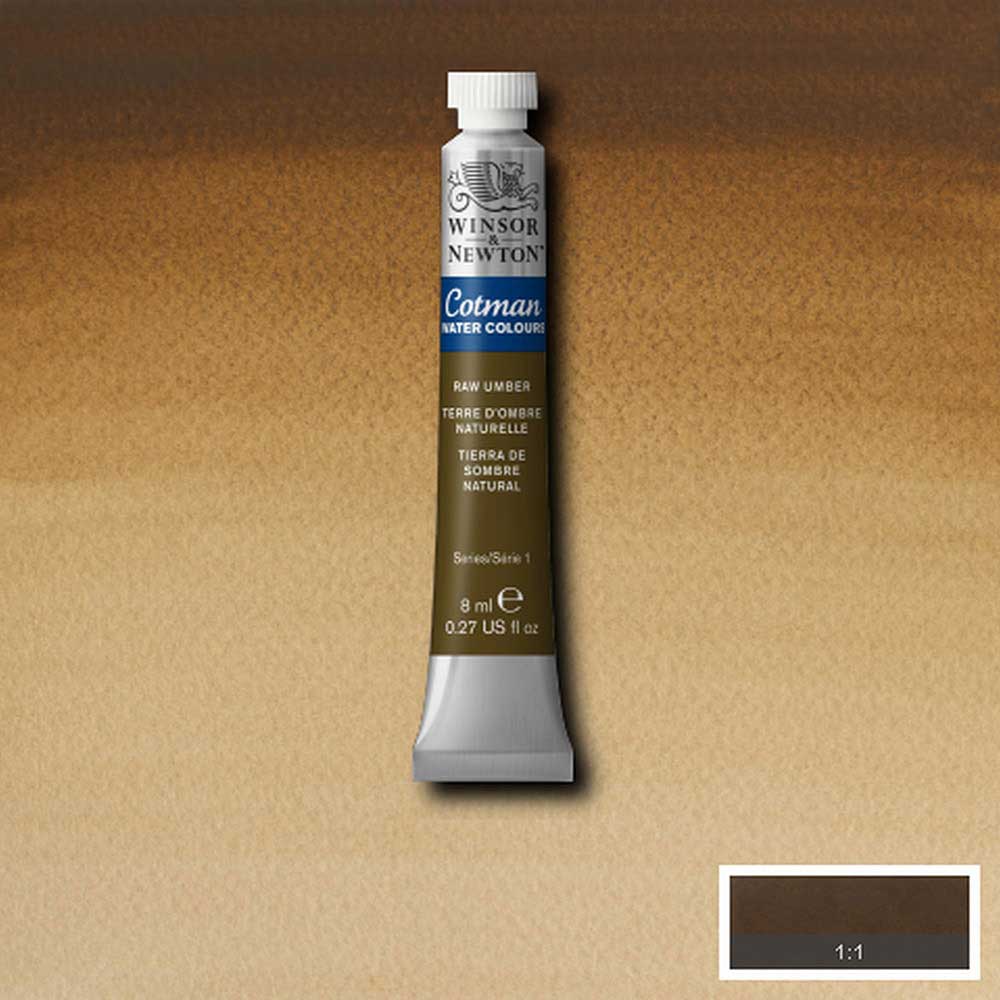 Winsor & Newton Cotman Sulu Boya 8ml Raw Umber 554
