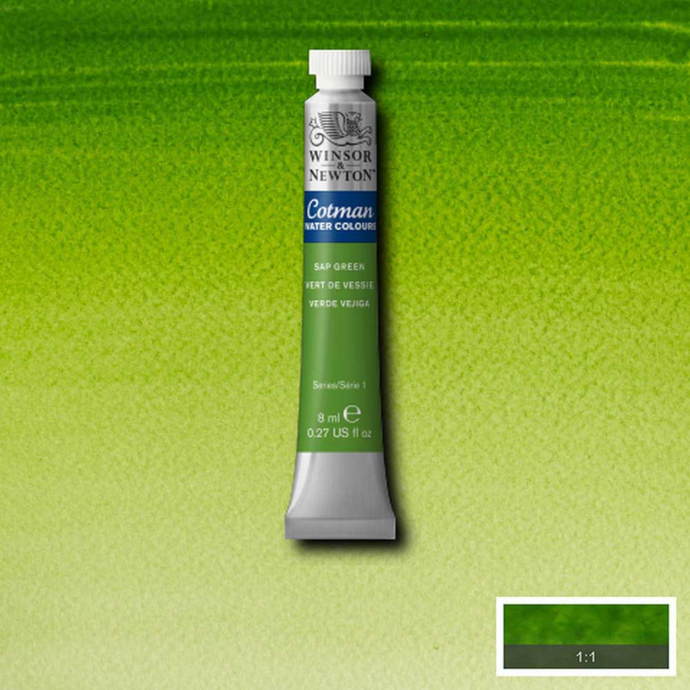 Winsor & Newton Cotman Sulu Boya 8ml Sap Green 599